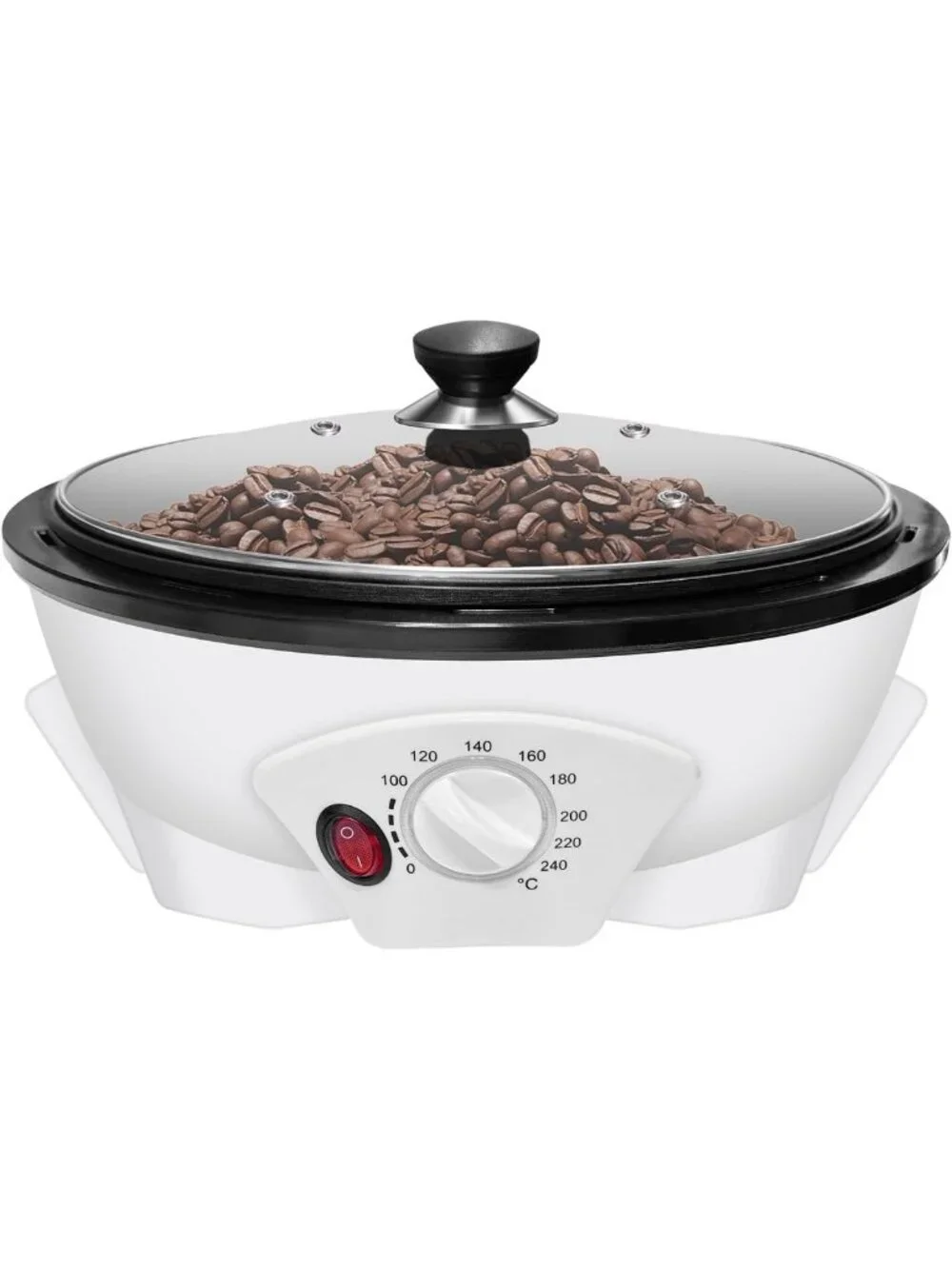 Adjustable Temperature Electric Coffee Roaster 800g for Freshly Roasted Beans